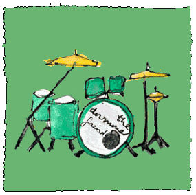 Drawing 14 from my digital work Biography of a Band. It’s the story of a band starting out, presented in an online comic strip format.