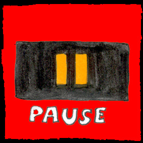 Drawing 15 from my digital work Biography of a Band. It’s the story of a band starting out, presented in an online comic strip format.